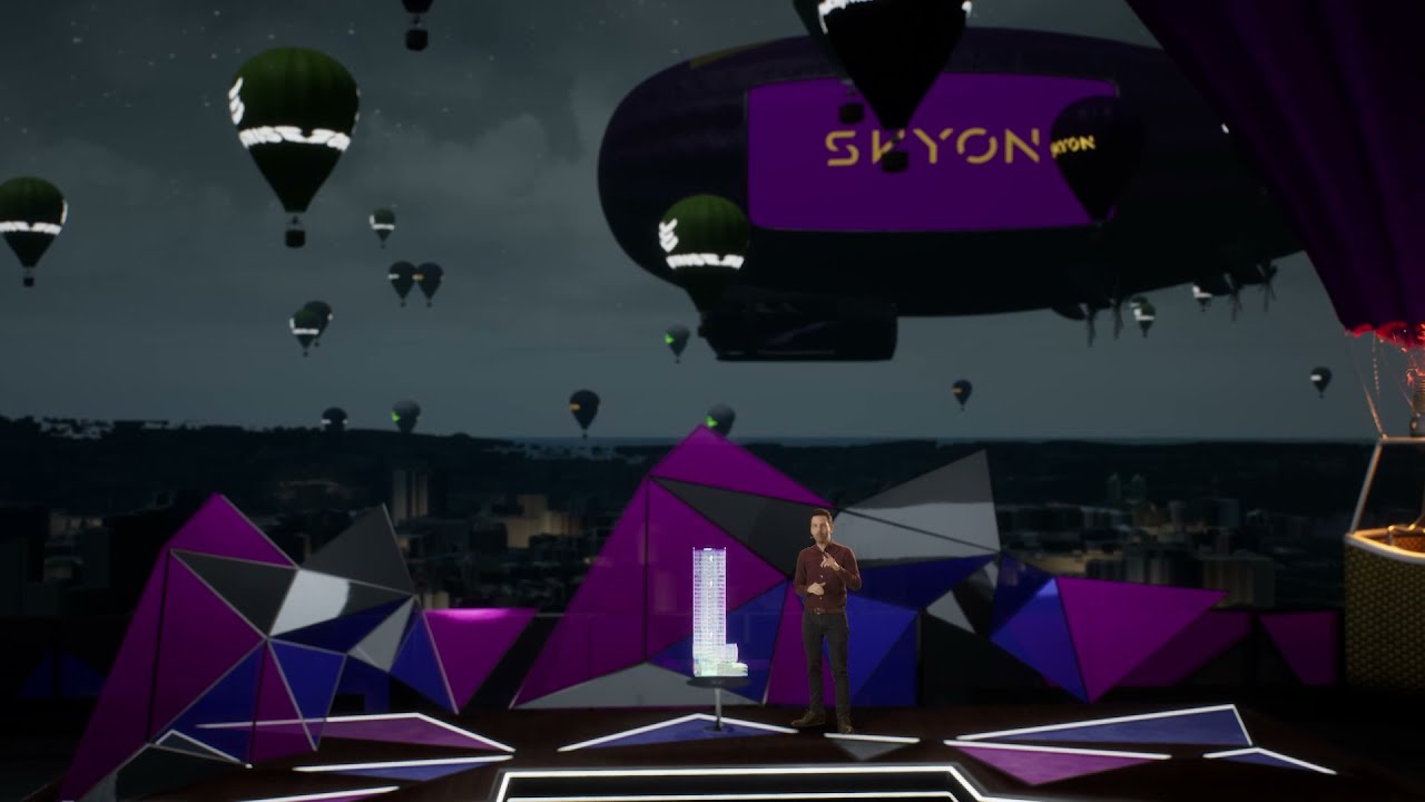 Skyon EXPO - Virtual production & export marketing campaign concept