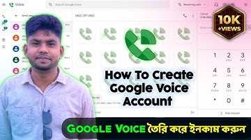 how to create google voice Number | 如何创建 Google 语音账户 | কিভাবে গুগল ভয়েস তৈরি করবেন | JA Jion