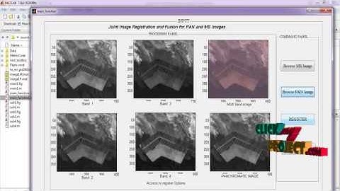 Joint Image Registration and Fusion for Panchromatic and Multispectral Images