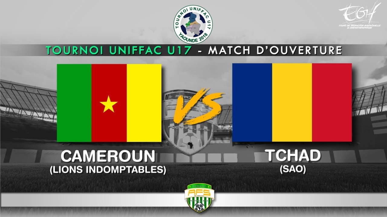 UNIFFAC U17 CAMEROUN 1-1 TCHAD 05 04 2018
