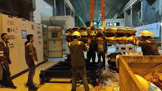 Unboxing of brand new turbine! Pelton Turbine. Upper Tamakoshi