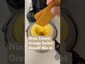 Ninja Creami Orange Sorbet with Biscoff Cookies #ninjacreamirecipes #cookies #like #ninjacreami