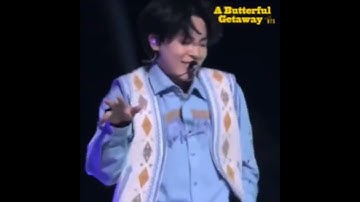 Jimin focus "Permission to Dance" A Butterful Getaway