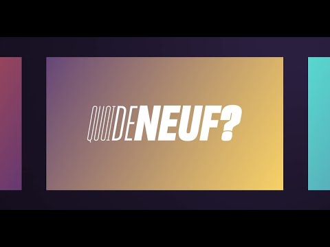Évolution des génériques de Quoi de Neuf ?