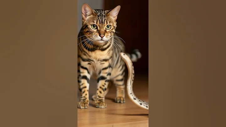 Video 9829011: cat vs bengal, bengalcat cat animal