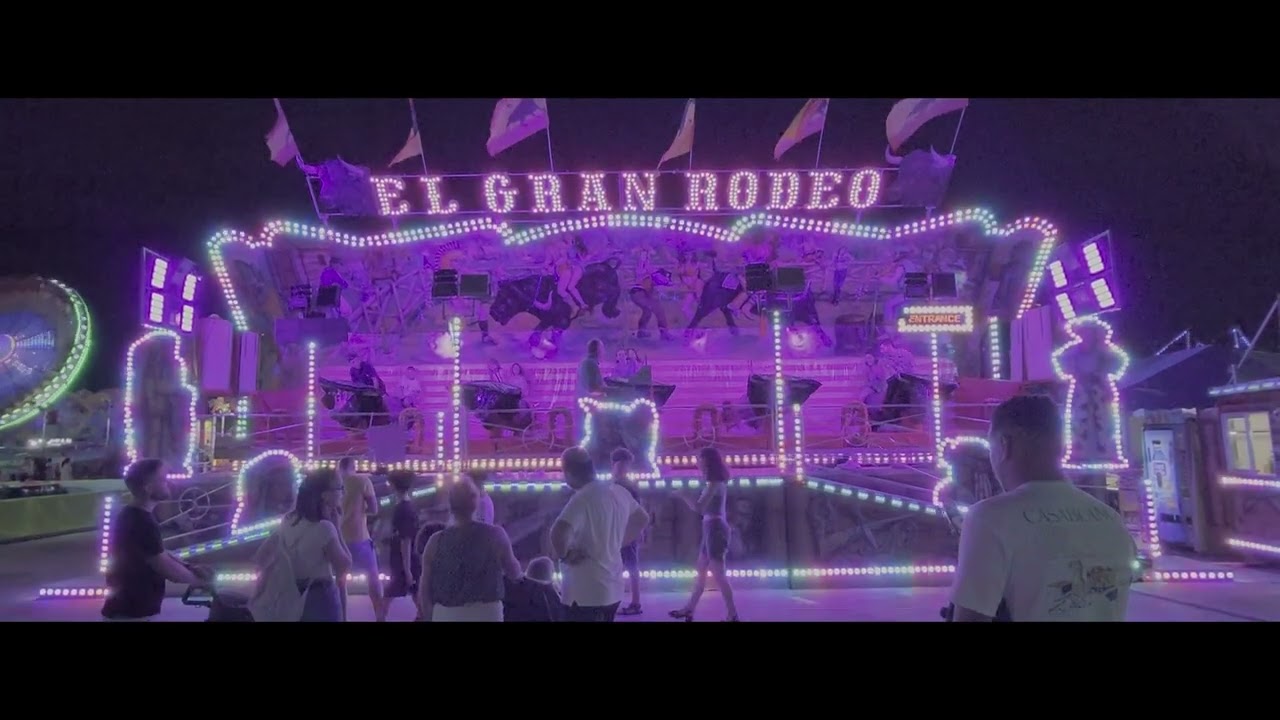 Torrevieja amusements at market area.