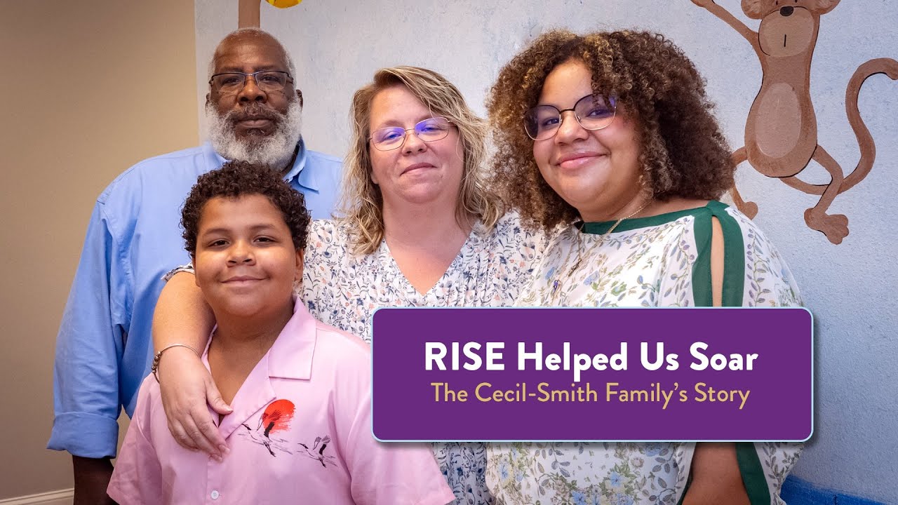 Children First: How RISE Helped the Cecil-Smith Family Soar - YouTube
