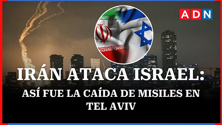 IRÁN ATACA ISRAEL: así fue la caída de misiles en Tel Aviv