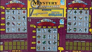 Mystery Crossword Loteria Ca Scratchers 