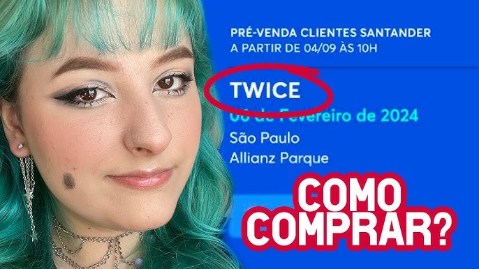 Show da TWICE no Brasil - Blog Santander