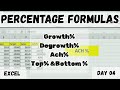 Learn Percentage Formula in Hindi| Excel Basics| How to Use Percentage Formula in Excel – Full Guide