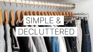 11 Tips for a MINIMAL and ORGANIZED Closet