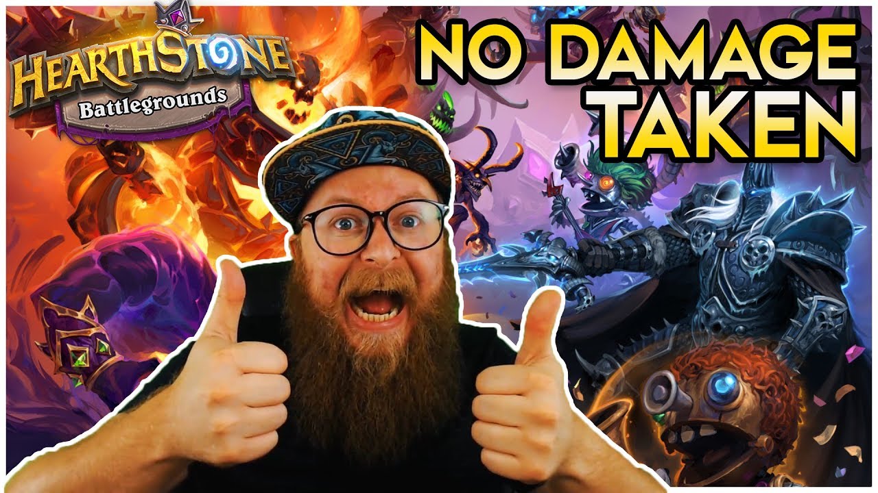 No Damage 1st Place ● Hearthstone Battlegrounds ● Yogg Saron