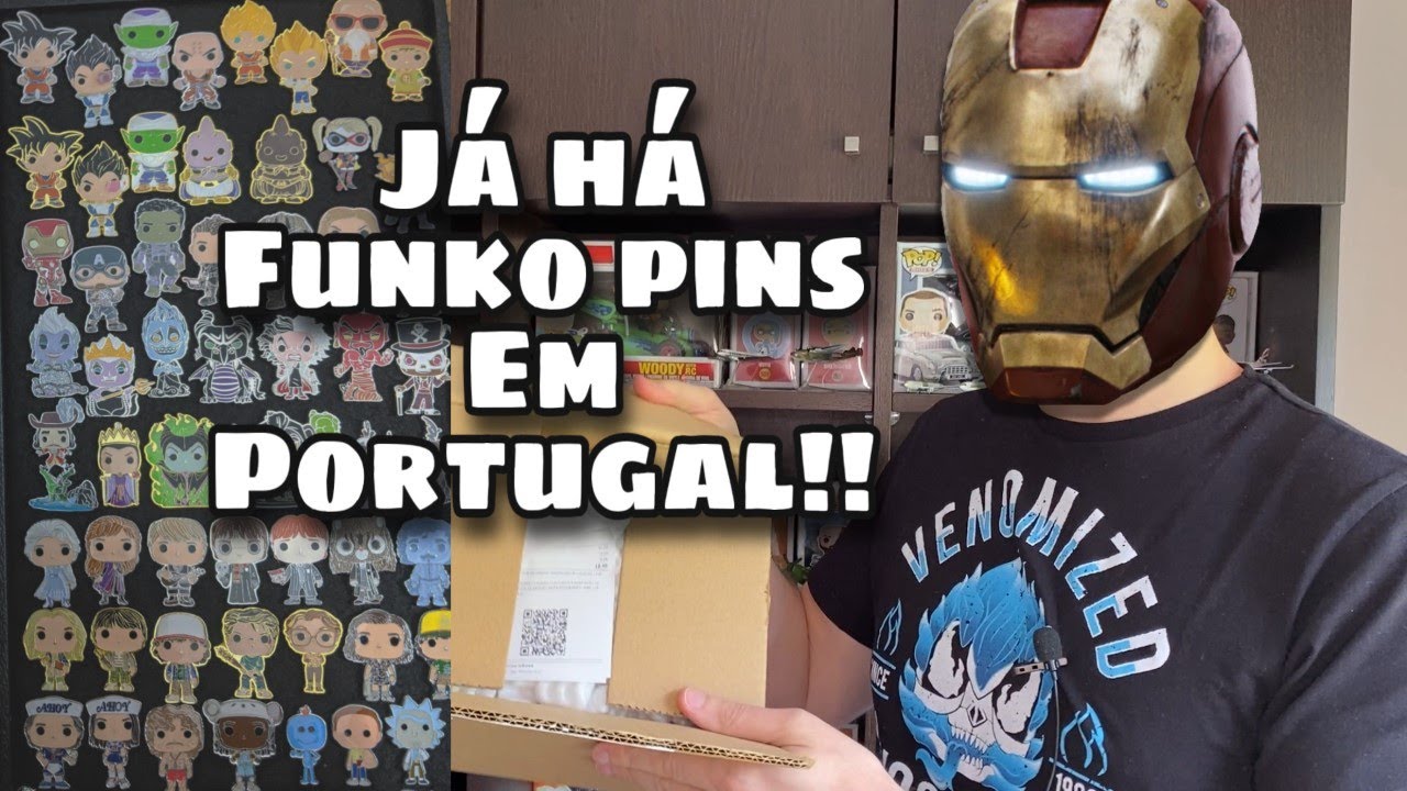 Recebi o meu primeiro FUNKO PIN. Já chegaram a Portugal!