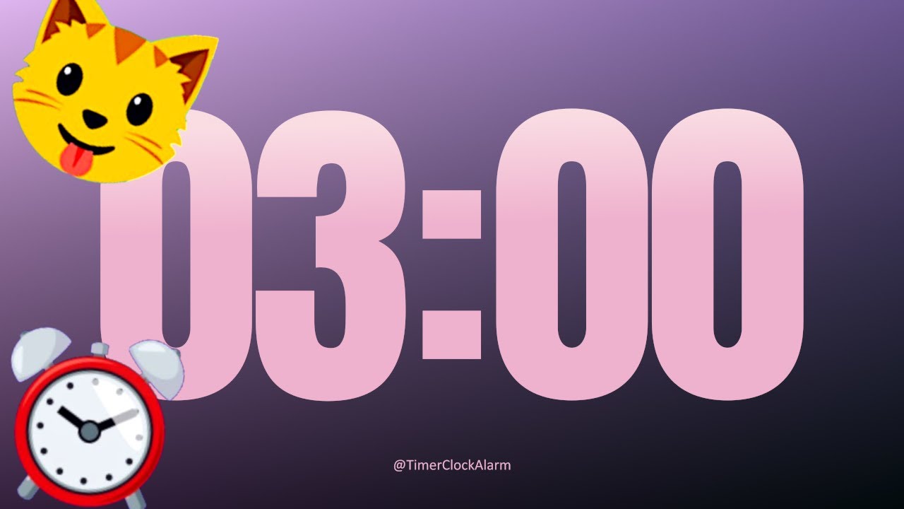 3 minute Timer YouTube