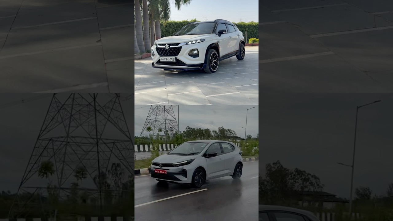 Tata Altroz Facelift vs Maruti Suzuki Fronx Road Presence 