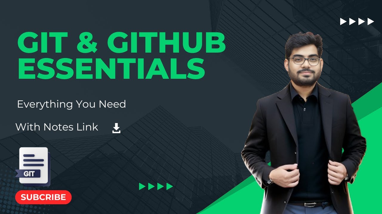 Git & GitHub Essentials: Introduction | GIT & GitHub | VCS (Version Control System) | What is GIT