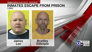 Prison officials detail timeline discrepancy in Lima inmates' escape