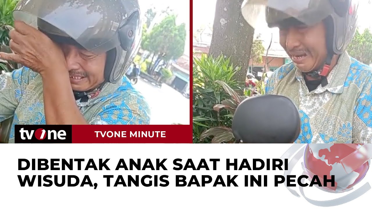 Seorang Bapak di Yogyakarta Nangis di Pinggir Jalan Gegara Dibentak Sang Anak | tvOne Minute