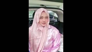 Live Hijab Pajamas Satin Slippery Financial Insution