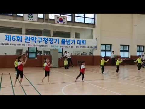 20180630 관악구청장기 줄넘기대회 줄돌이태권도 음악줄넘기