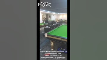 EPARK Wholesale Modern 9ft Solid Wood Slate Snooker France Pool Table