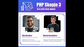 PHP Skopje 3 - Non-blocking Socket Server in PHP for IoT