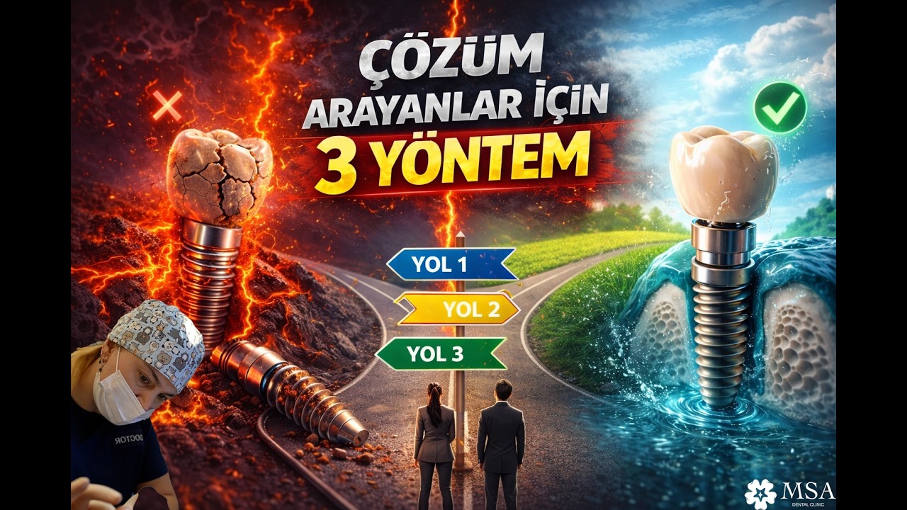 İmplant Değiştirme! Tek Çözüm İmplantı sökmek mi?