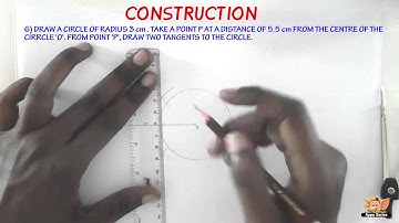 How to draw a tangent to a circle ? -- Vol 3/3