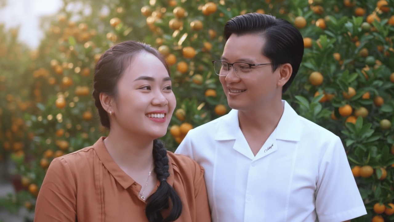 Jack & Tử Tiên Bring Mom to the Garden Touching Stories of Old Tết, Laughter Under the Kumquat Tree