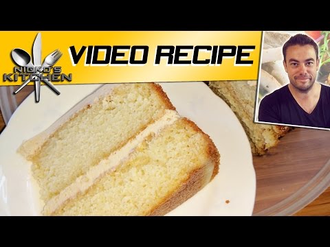 WHITE CHOCOLATE CAKE - RECIPE