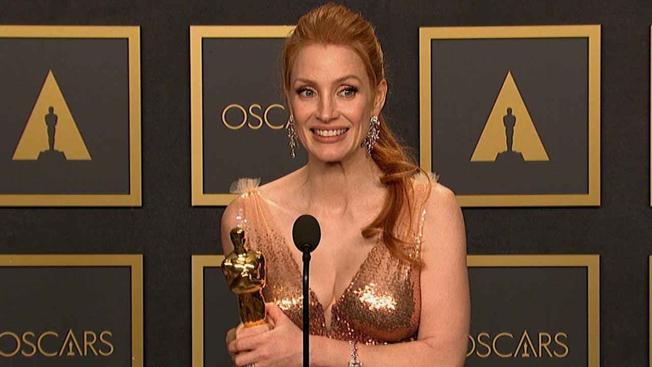 Jessica Chastain wins Best Actress award at 2022 Oscars