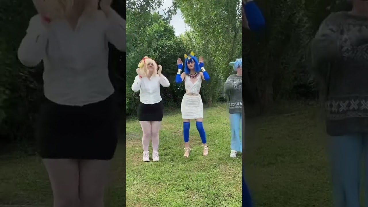 Who is the best dancer from Animal Crossing ? 🙌 #cosplay #nintendo