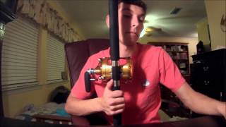How to Attach a Large Conventional Reel To Rod Penn International 50VSW