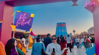 Doing Asmr in public | Asmr vlog in Ahmedabad | international kite festival | Flower garden