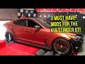3 Must Have Mods for Your Kia Stinger GT by Agency Power
