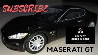 DIECAST 1:24 MOTORMAX MASERATI GRAN TURISMO | DIECAST BIKES & CARS | DIECAST MODELS REVIEWS