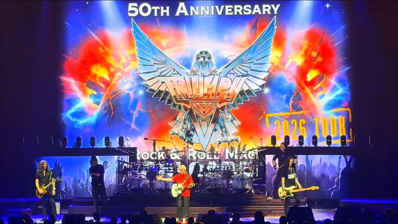 TRIUMPH - Full 4K Concert @ Hard Rock Live, Hollywood FL 13 APR