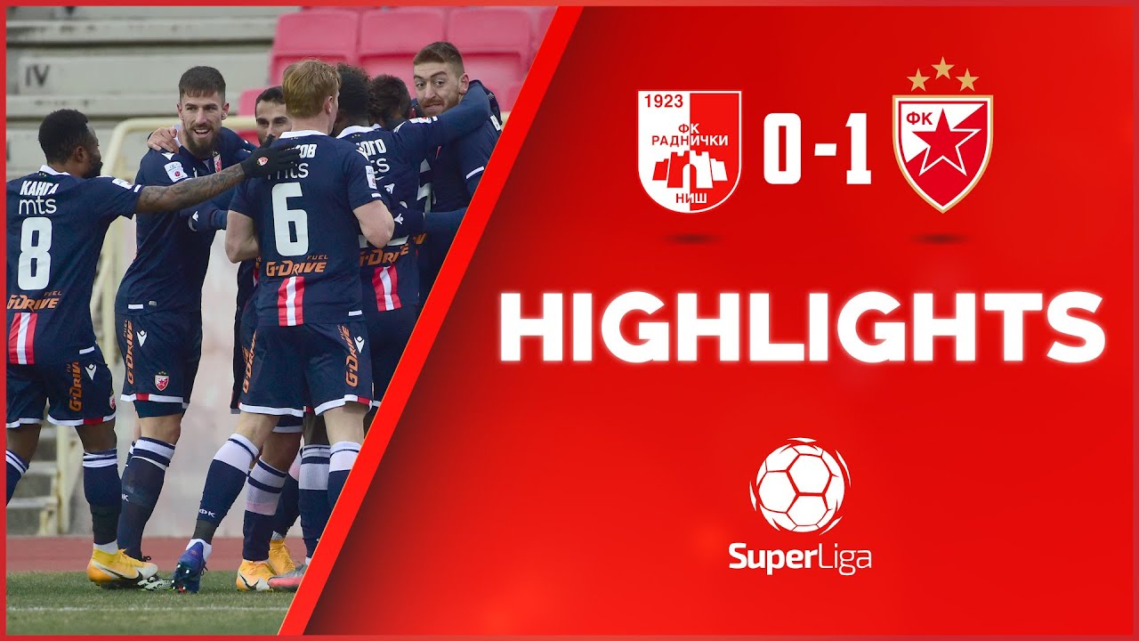 KRAJ: Crvena zvezda - Radnički Niš 1:0 (VIDEO)