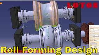 【Roll Forming Design 】: Simulation of roll forming process | Roll form design software