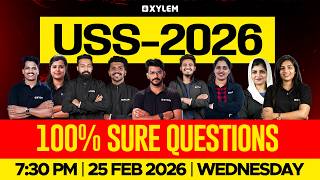 CM Kids Scholarship Exam - USS 2026 : 100 % Sure Questions | Xylem Class 7