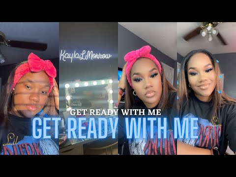 GET READY WITH ME: CONTENT DAY + Makeup Look 🦋💙 #roadto2k #grwm #amazonfinds #amazonfinds