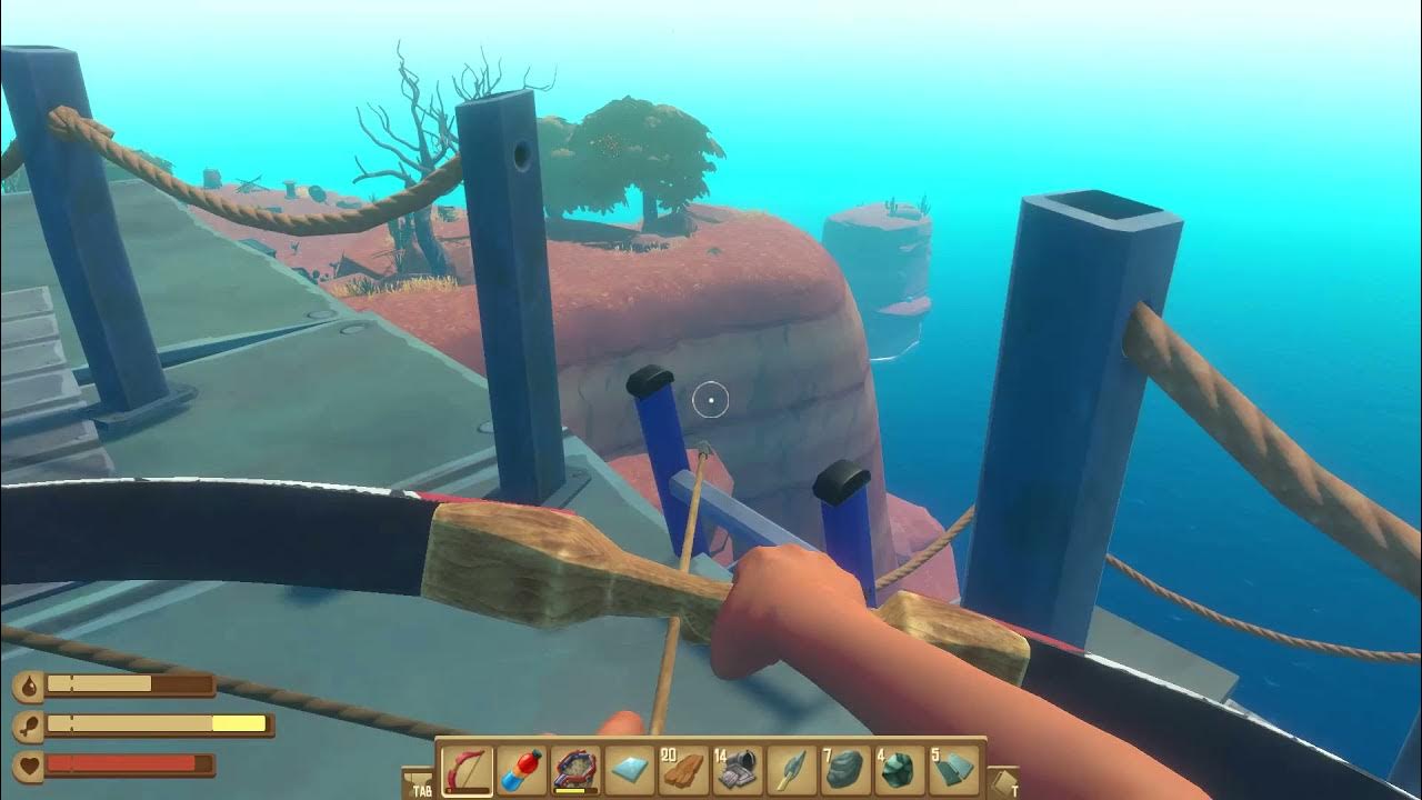 raft finding the zipline parts YouTube