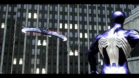 Spiderman web of shadow part 7 (Black cat kiss)