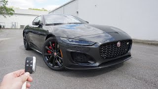 2021 Jaguar F-Type R: Start Up, Exhaust, Test Drive and Review