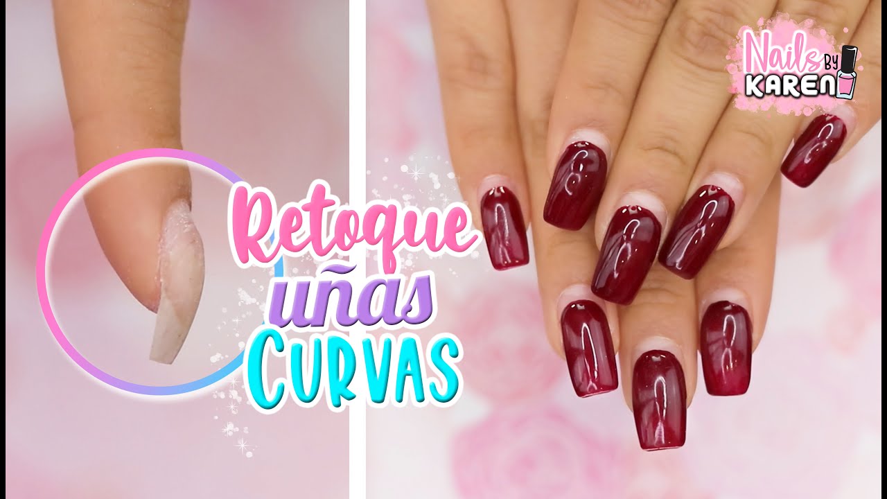 RETOQUE de UÑAS ACRILICAS CURVAS | Clienta - thptnganamst.edu.vn