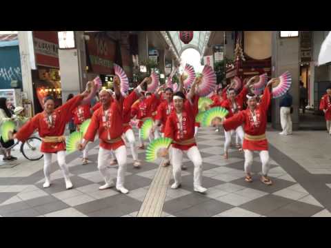 2016第32回仙台青葉まつり一番町流しまつりめごひめPart1［宵祭り］