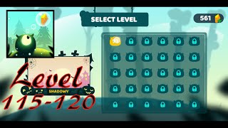Wobble puzzle Mobile Game walkthrough - Shadowy - Level 115-120 Solutions screenshot 4
