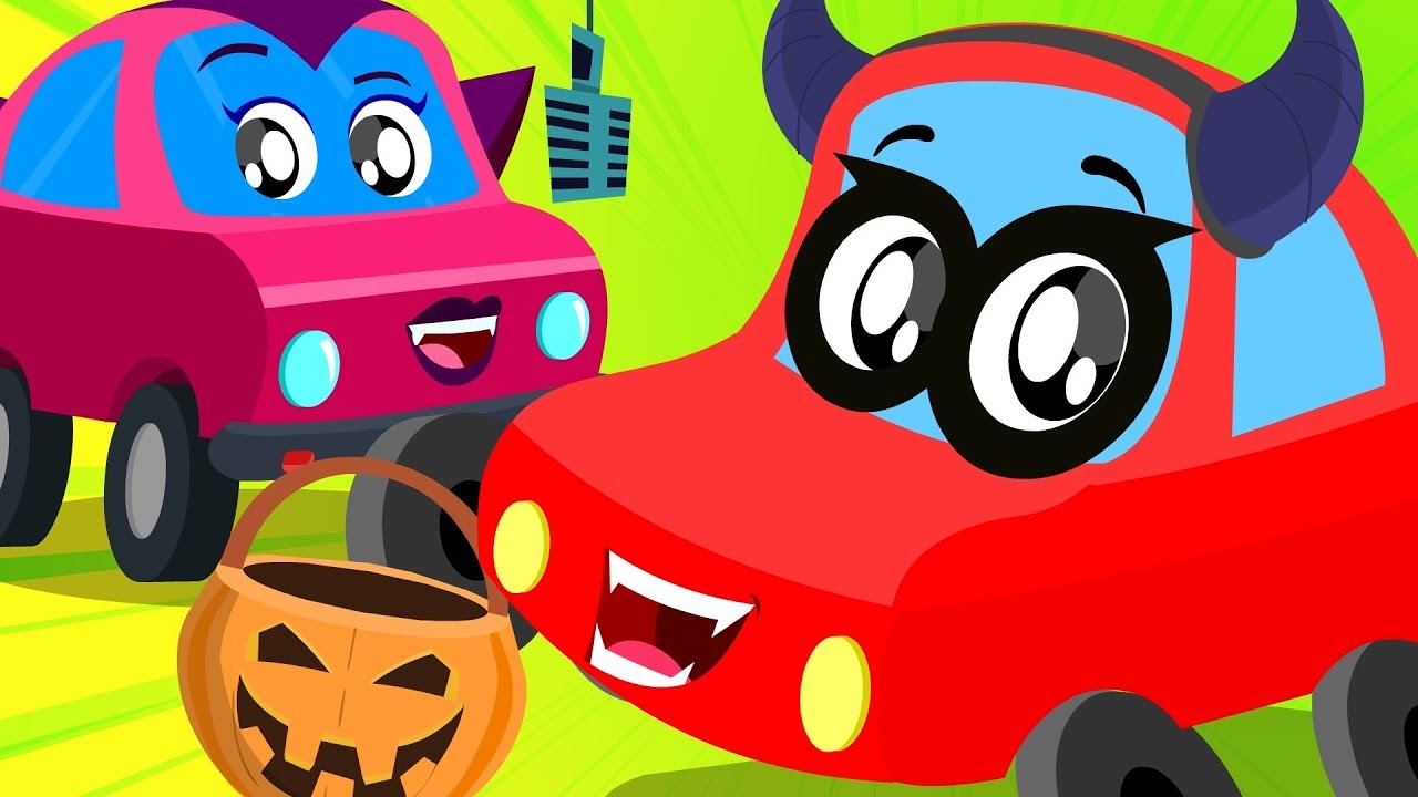 trucks skate Its The Day of Halloween | The Ghosts They Love To Walk | Little Red Car