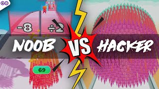 NOOB vs PRO vs HACKER in Arrow fest (Best satisfying game) screenshot 3